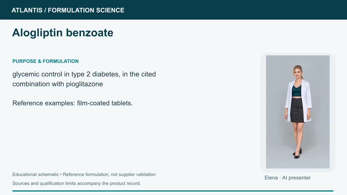 Alogliptin benzoate explainer preview