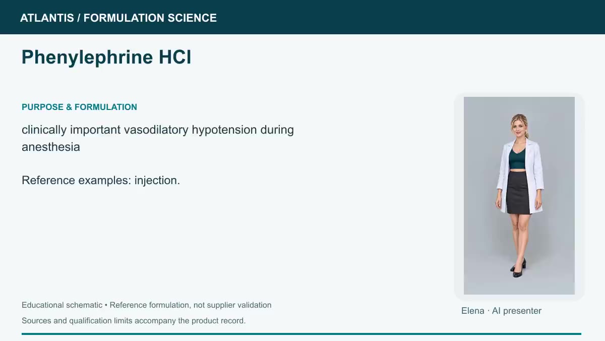 Phenylephrine HCl explainer preview