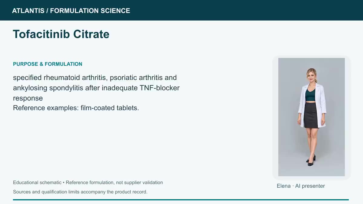 Tofacitinib Citrate explainer preview